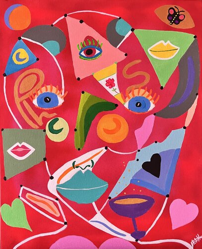 Fragments d’elle di Philippe Seigle, Pittura in vendita su Singulart