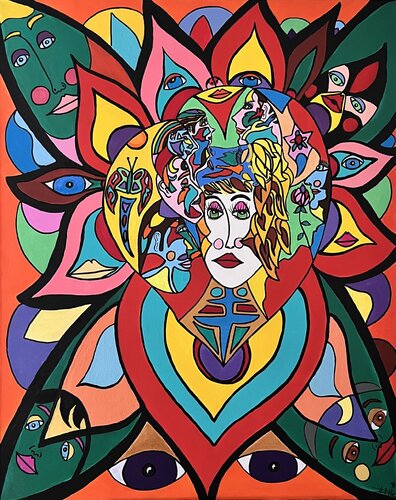 Miroirs de l’âme de Philippe Seigle, Pintura a la venta en Singulart