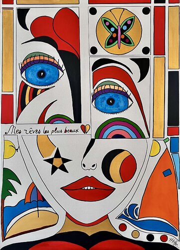 Mes rêves les plus beaux von Philippe Seigle, Malerei kaufen auf Singulart