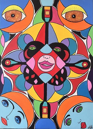 La mécanique du rêve van Philippe Seigle, Schilderij te koop op Singulart