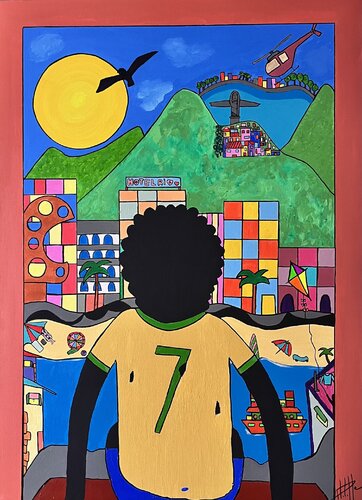 7 da sorte von Philippe Seigle, Malerei kaufen auf Singulart