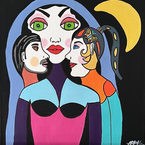 Au cœur de la rivalité by Philippe Seigle, Painting for Sale on Singulart