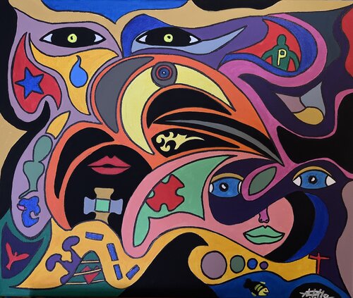 Nuit blanche di Philippe Seigle, Pittura in vendita su Singulart