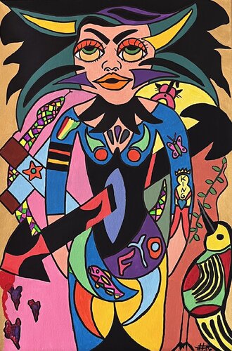 Libre malgré le monde by Philippe Seigle, Painting for Sale on Singulart