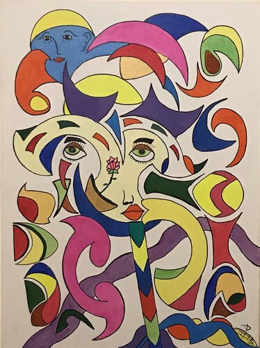 Pantomime van Philippe Seigle, Schilderij te koop op Singulart