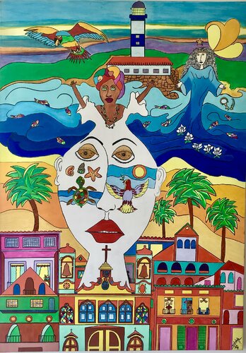 Bahia unica van Philippe Seigle, Schilderij te koop op Singulart