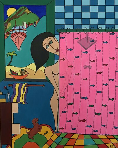 Tendre complicité van Philippe Seigle, Schilderij te koop op Singulart