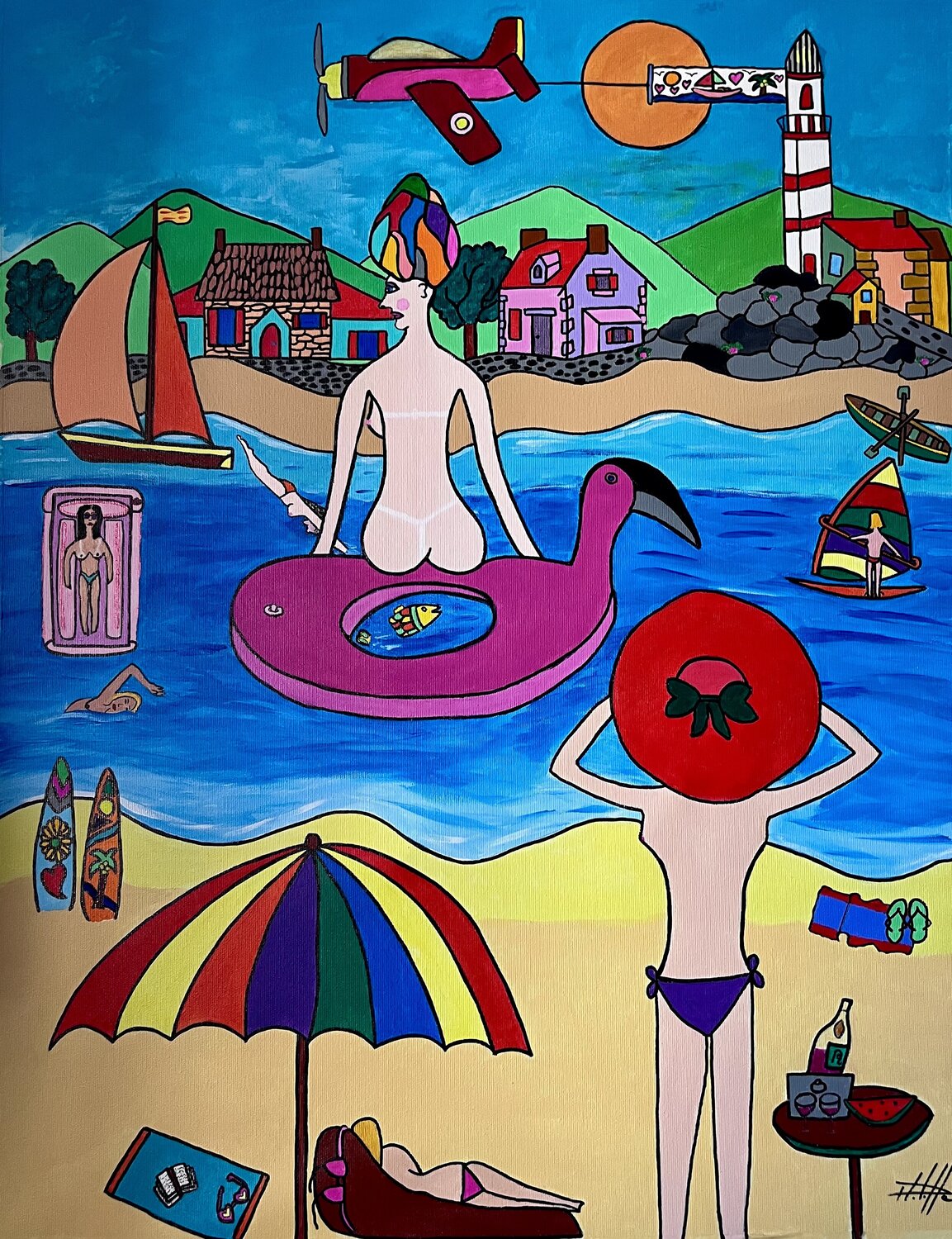 La plage aux dames Philippe Seigle