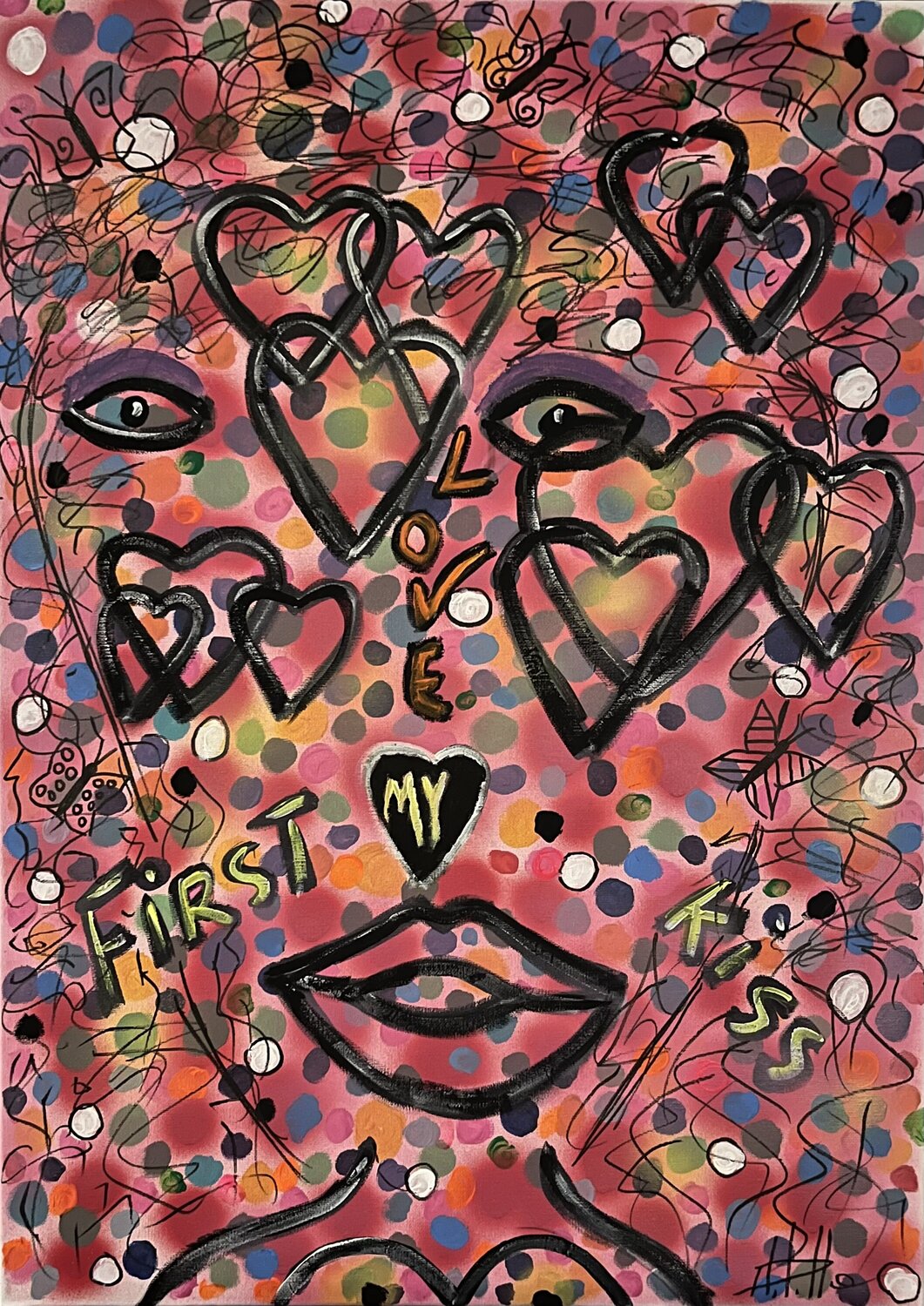 L’instant où tout a commencé Philippe Seigle Original painting for sale