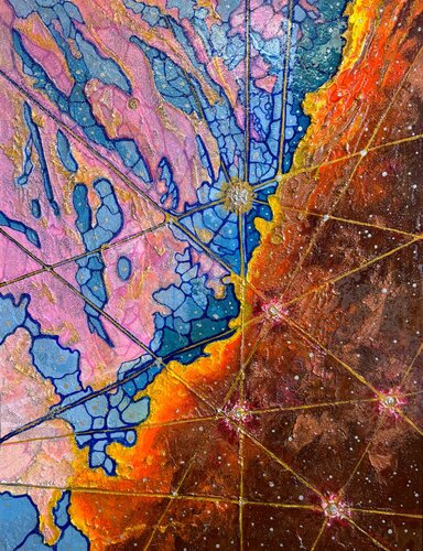 Orion Nebula di David Tomlin, Pittura in vendita su Singulart
