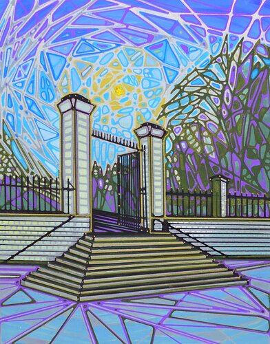 L'Entrée de votre imagination de David Tomlin, Pintura a la venta en Singulart