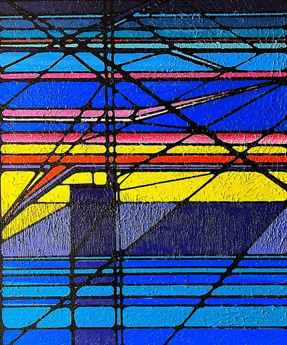 The Meeting Place de David Tomlin, Pintura a la venta en Singulart
