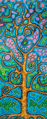 Tree of Life de David Tomlin, Pintura a la venta en Singulart