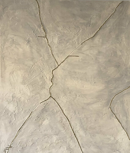 “Sand Wall” di anna tozzi, Pittura in vendita su Singulart