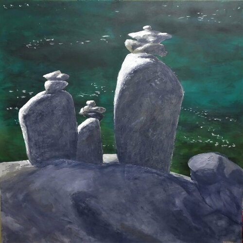 Steimandli de Ueli Kühni, Pintura a la venta en Singulart