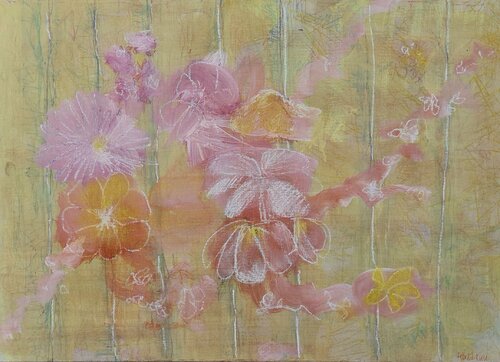 Floral III van Ueli Kühni, Schilderij te koop op Singulart