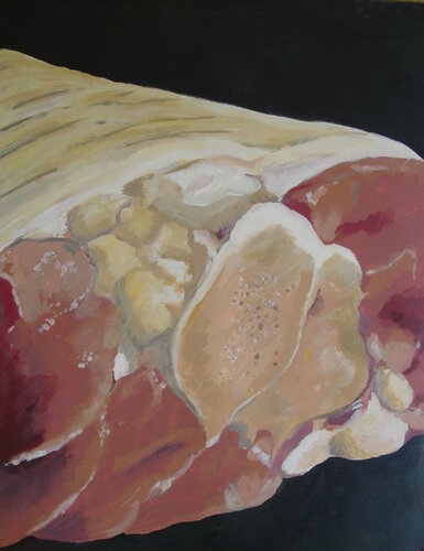 Gnagi (Eisbein) par Ueli Kühni, Œuvre sur papier en vente sur Singulart