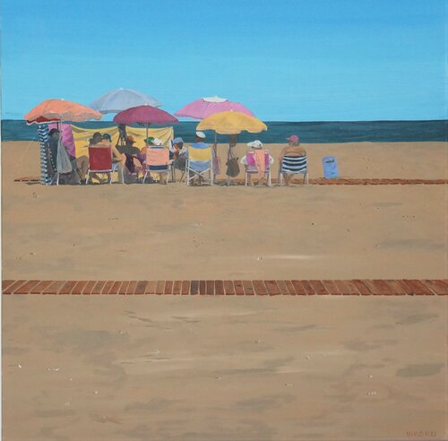 Strandleben Ueli Kühni