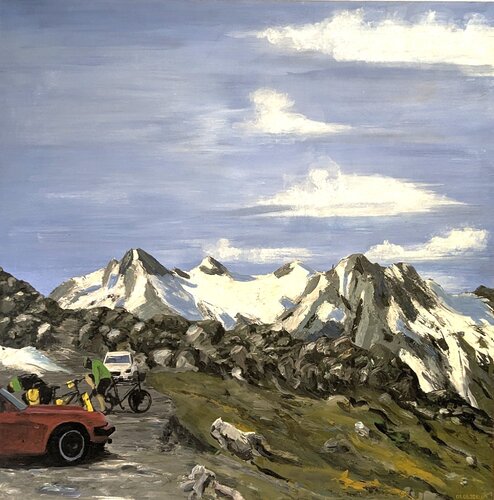 Nufenen by Ueli Kühni, Painting for Sale on Singulart