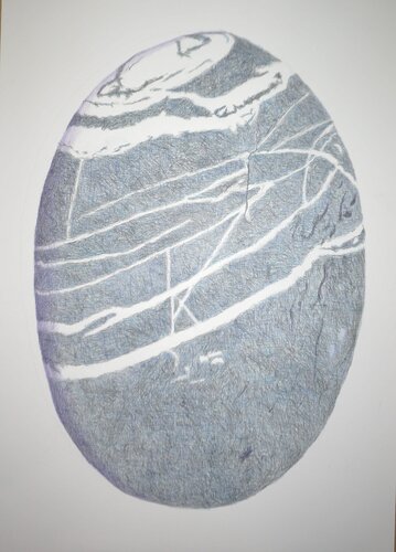 Stein I by Ueli Kühni, 素描 for Sale on Singulart