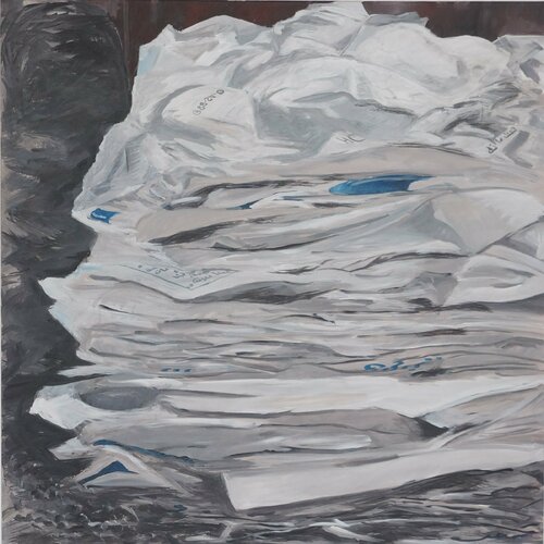 Unrat II Kairo van Ueli Kühni, Schilderij te koop op Singulart