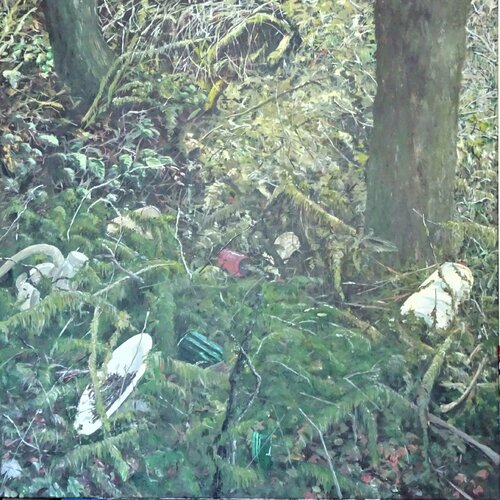 Chachelihöll (Die Rückeroberung) by Ueli Kühni, Painting for Sale on Singulart