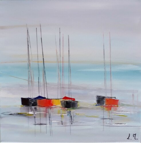 Souvenirs, souvenirs di LYDIE MASSOU, Pittura in vendita su Singulart