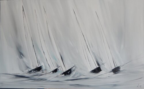 Les Alizées di LYDIE MASSOU, Pittura in vendita su Singulart