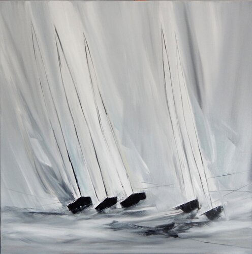 Sails and wind LYDIE MASSOU