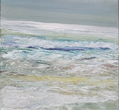 Mer d'été di LYDIE MASSOU, Pittura in vendita su Singulart