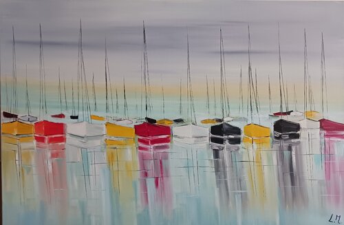 En plein été di LYDIE MASSOU, Pittura in vendita su Singulart