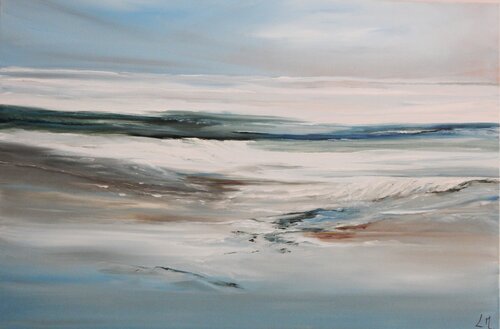 Il était une fois l'océan van LYDIE MASSOU, Schilderij te koop op Singulart