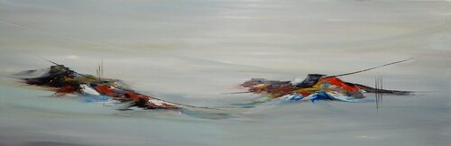 Un voyage dans les vagues di LYDIE MASSOU, Pittura in vendita su Singulart