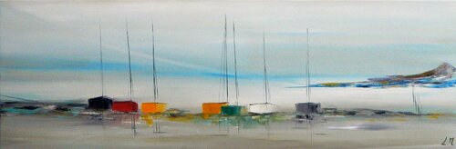 La lueur blanche di LYDIE MASSOU, Pittura in vendita su Singulart