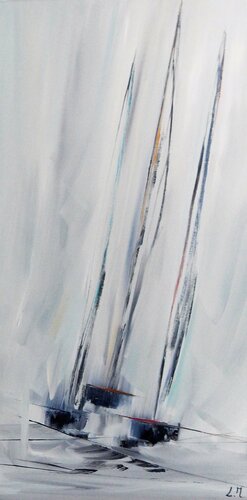 FORCE 4 by LYDIE MASSOU, 油畫 for Sale on Singulart