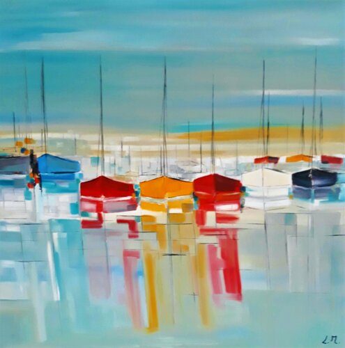 L'été Indien di LYDIE MASSOU, Pittura in vendita su Singulart