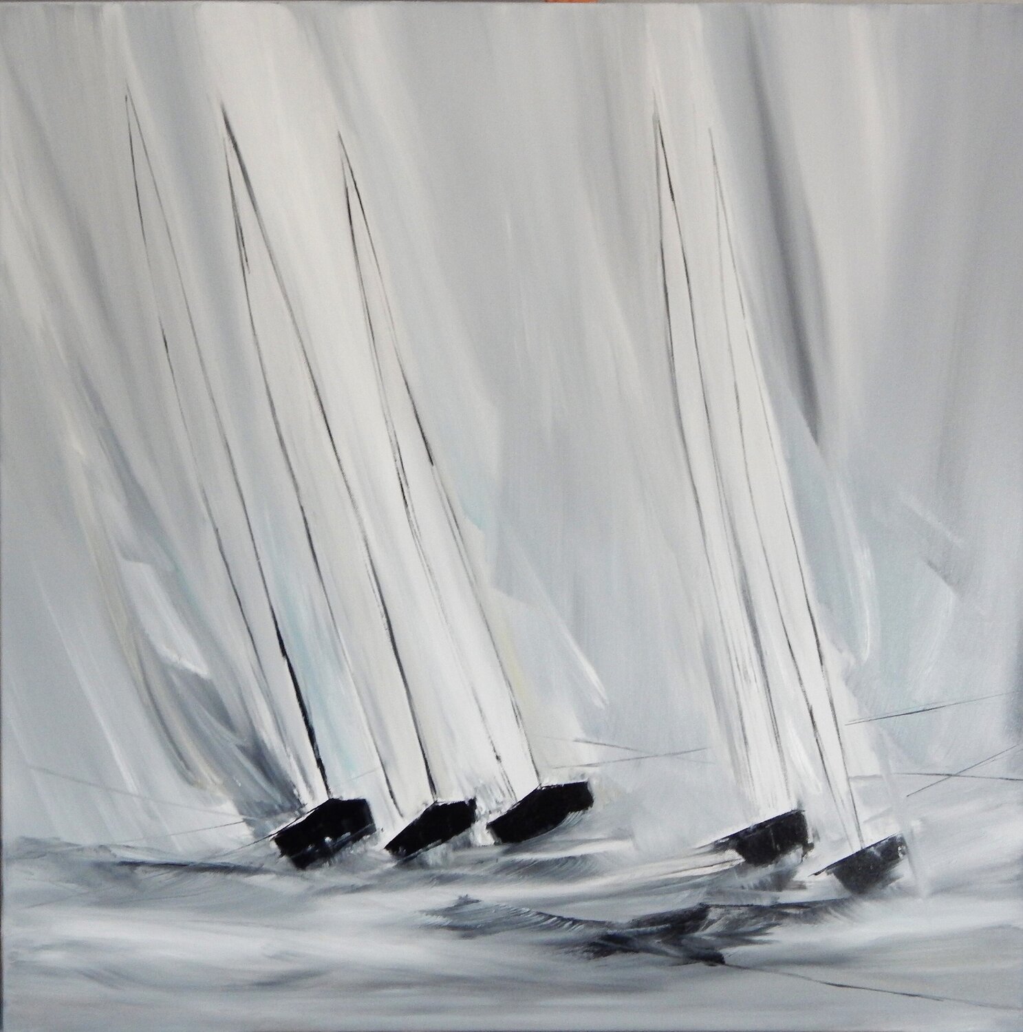 Sails and wind LYDIE MASSOU