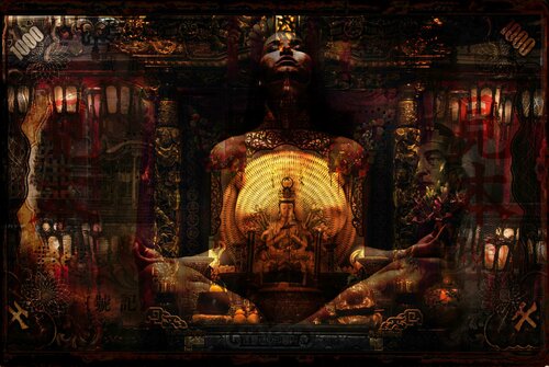 The root of all E de Daniel Stanford, Obra en papel a la venta en Singulart