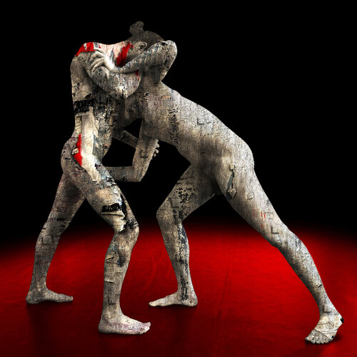 The Fight di Georges Dumas, Pittura in vendita su Singulart
