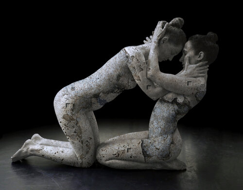 Entre ses mains di Georges Dumas, Pittura in vendita su Singulart