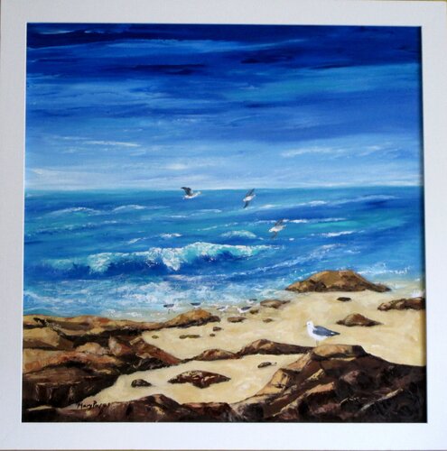 By the Sea von Mary Papas, Malerei kaufen auf Singulart