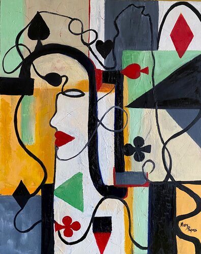 Lady Luck von Mary Papas, Malerei kaufen auf Singulart
