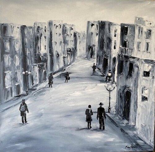 The Old Neighbourhood von Mary Papas, Malerei kaufen auf Singulart