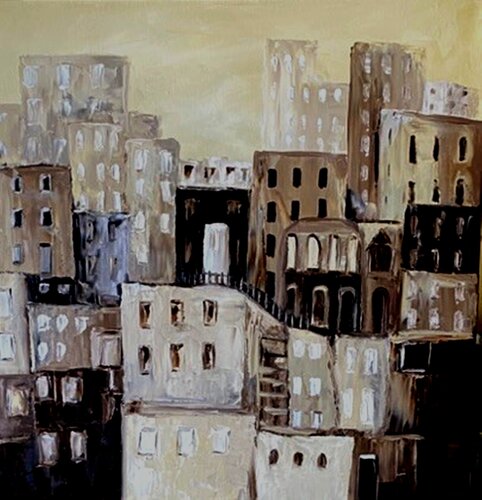 A Place To Live von Mary Papas, Malerei kaufen auf Singulart