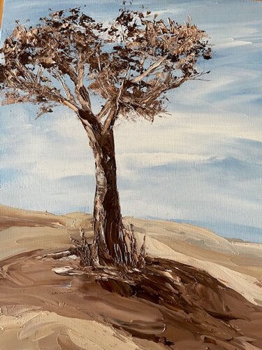 Standing Alone van Mary Papas, Schilderij te koop op Singulart