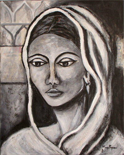 In Private von Mary Papas, Malerei kaufen auf Singulart