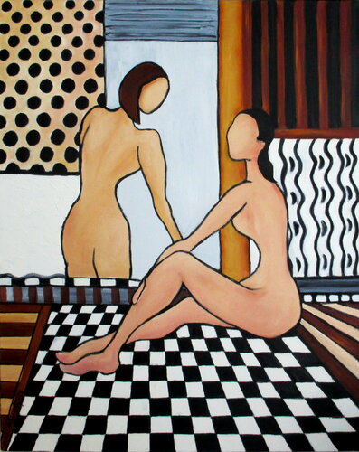 Are You Coming? by Mary Papas, 회화 for Sale on Singulart