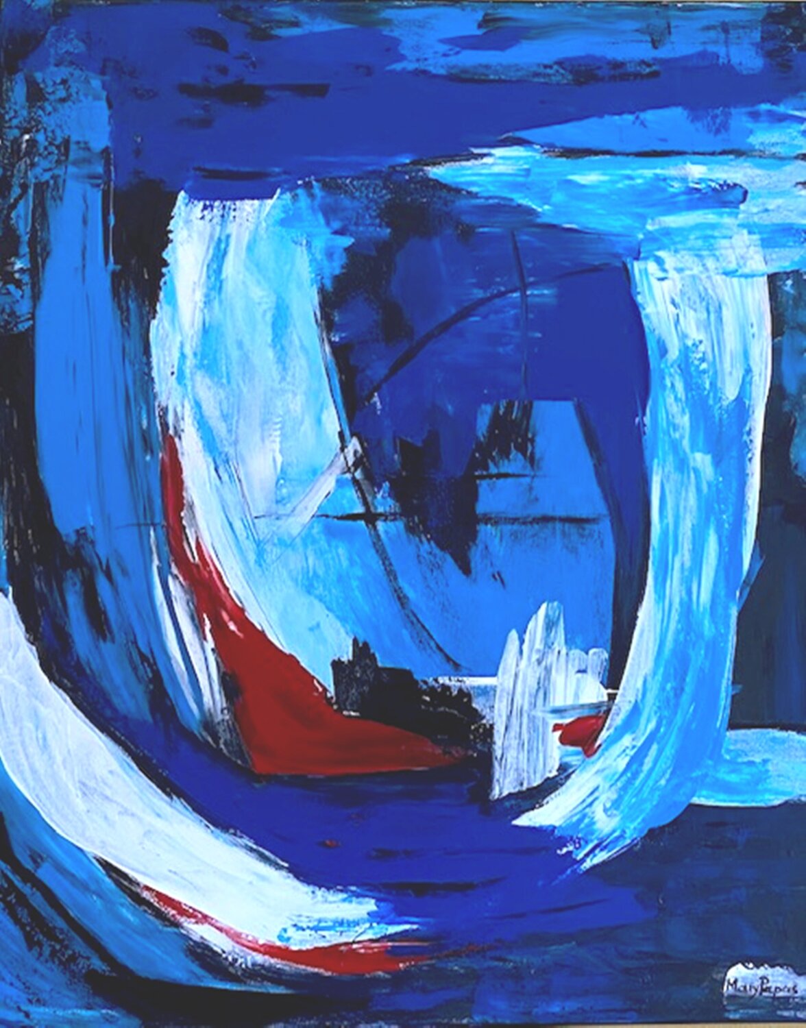 Oceans Blue Mary Papas