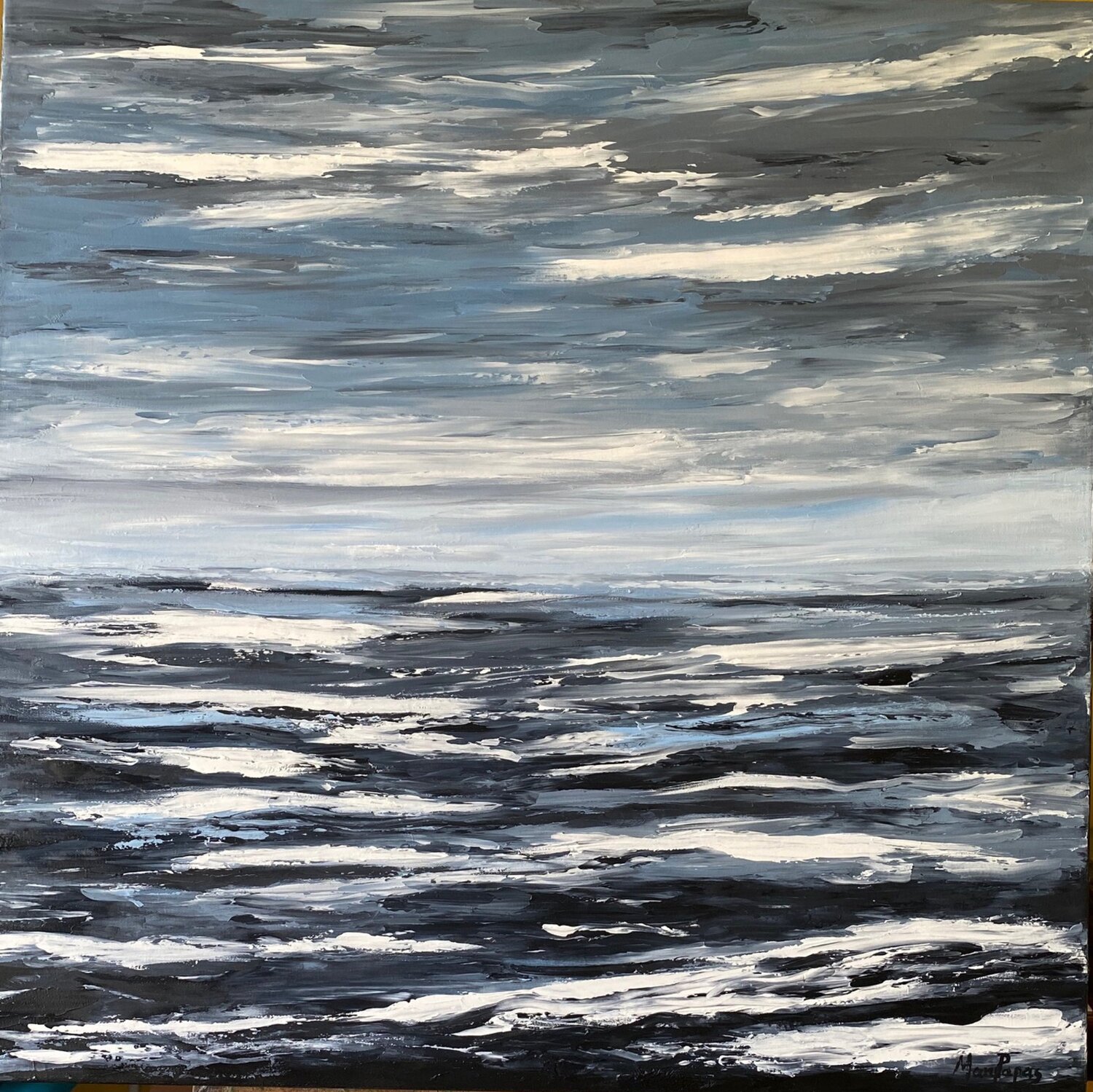The Expanse of the Sea Mary Papas Originalgemälde zu verkaufen