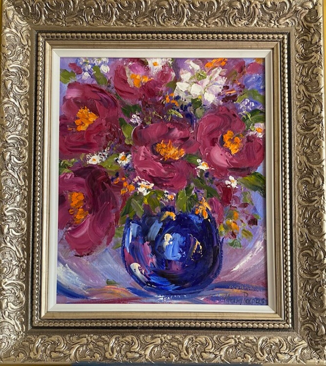Spring Blossoms in a Vase Mary Papas